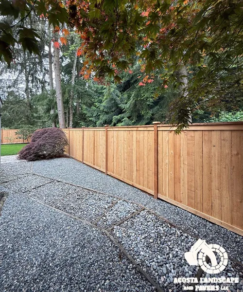 Retaining Wall & Fencing Project